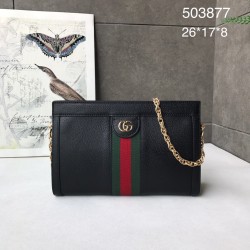 구찌 오피디아 GG 수프림 숄더백 503877 BG-GC