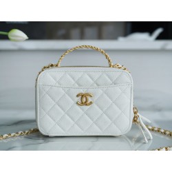 샤넬 스몰 코스메틱 케이스 숄더백 AS3221 JD
