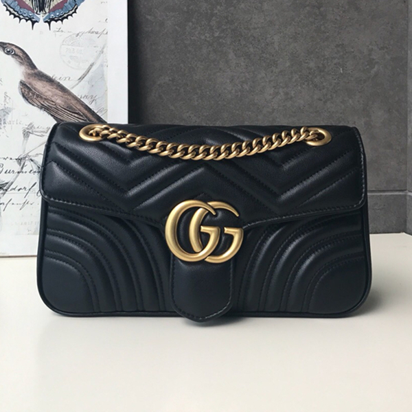 구찌 Gucci 마몬트 마틀라세 숄더백 5 Colors 443497 BG-GC