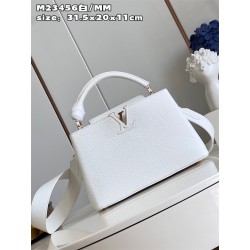 루이비통 카퓌신 미듐 화이트 M23456 GZ