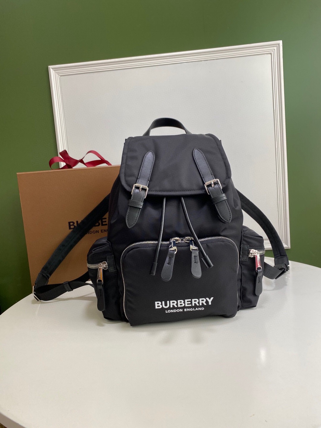 버버리 나일론 배낭 백팩 Backpack SM RUCKSACKD BLACK 80475721-3  NMW