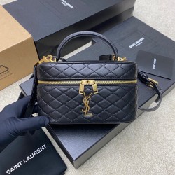 생로랑 베니티 백 GABY 퀼팅 미니  YSL001 NMW