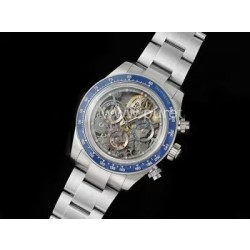 ROLEX 로렉스 롤렉스 데이토나 스테인레스 스틸 크로노그래프 스켈레톤 다이얼, 메탈밴드