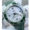 [홍콩명품시계.OMEGA] 오메가 시마스터 씨마스터 플래닛 오션 그레이 다이얼 그린밴드 600M 43.5mm 남성용 시계