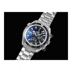 [홍콩명품시계.OMEGA] 오메가 시마스터 크로노 43mm 블랙 베젤 블랙 다이얼 메탈스트랩
