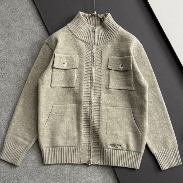 [홍콩명품.Christian Dior] 크리스챤 디올 2026 남성용 울 가디건 CD1563 PD 홍콩명품의류,구매대행,온라인명품