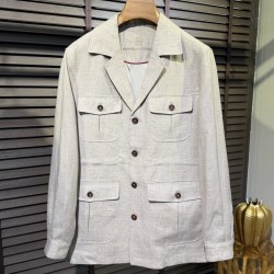 [홍콩명품.BRUNELLO CUCINELLI]브루넬로 쿠치넬리 2026 남성용 린넨수트자켓 BL1536 YB 홍콩명품의류,구매대행,온라인명품
