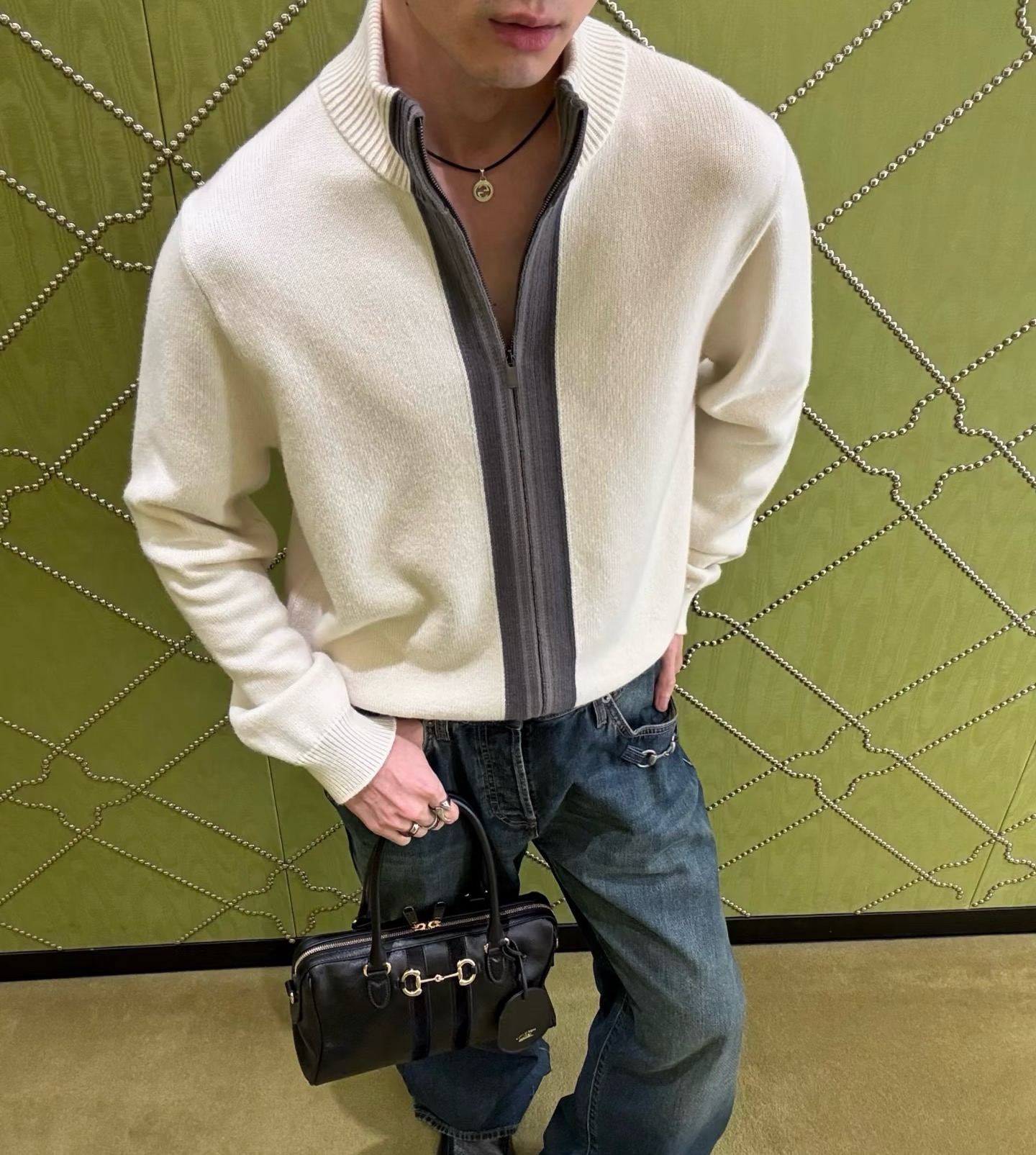 [홍콩명품.GUCCI] 구찌 2026 남성용 울 가디건자켓 GC935 PD 홍콩명품의류,구매대행,온라인명품