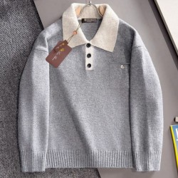 [홍콩명품.loro piana]로로피아나 2026 남성용 울혼방 풀오버 LP1662 HD  홍콩명품의류,구매대행,온라인명품