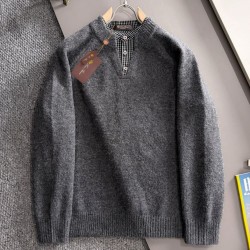 [홍콩명품.loro piana]로로피아나 2026 남성용 울혼방 풀오버 LP1678 HD  홍콩명품의류,구매대행,온라인명품