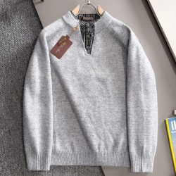 [홍콩명품.loro piana]로로피아나 2026 남성용 울혼방 풀오버 LP1679 HD  홍콩명품의류,구매대행,온라인명품